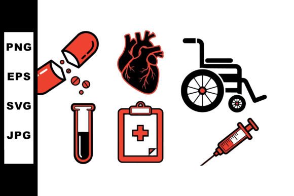 A Designer's Hands-On Review of the Medical Health Vector Icons Set