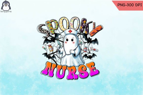 A Designer's Take on the Spooky Nurse Halloween PNG