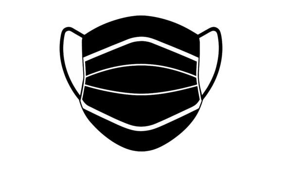 A Medical Mask Design Ready for Embroidery