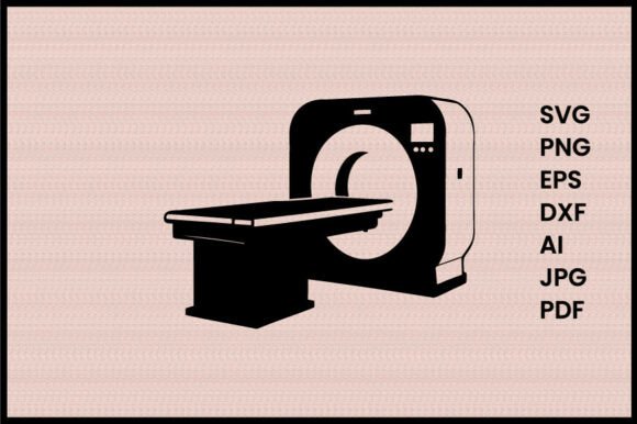 A Practical Look at the X Ray Machine Illustration Silhouette