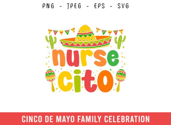 Cinco De Mayo Nurse Cito Mexico Fiesta Design Review