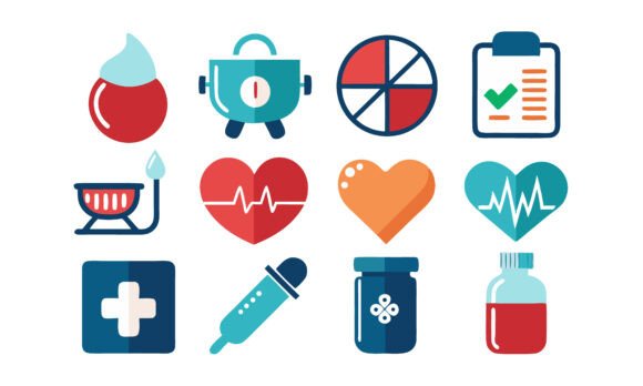 Evaluating the Healthcare and Medical Icon Set for Real Embroidery Work