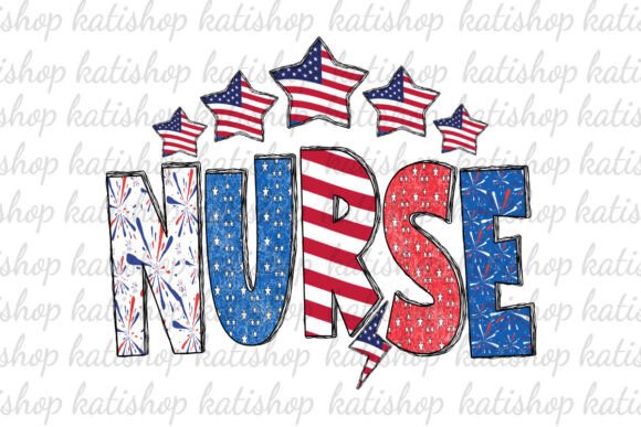 Evaluating the Nurse Patriotic 4th of July Sublimation Design for Embroidery