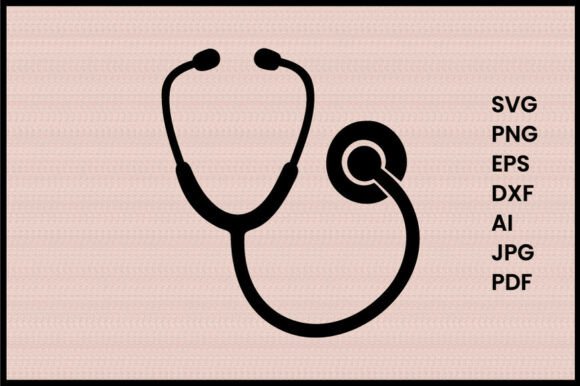 Evaluating the Stethoscope Illustration Silhouette for Real Projects