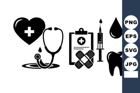 Reviewing the Medical Health Vector Clipart for Embroidery