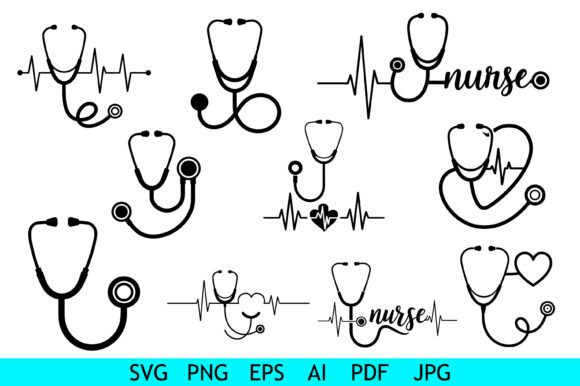 Stethoscope Nurse Heartbeat Icon Set: A Designer's Practical Review