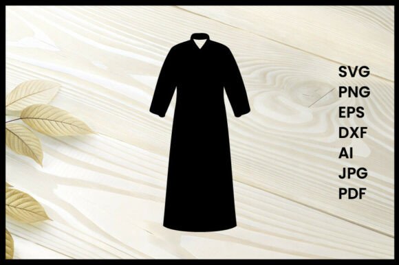 Why This Medical Gown Silhouette Makes a Sharp Embroidery Project